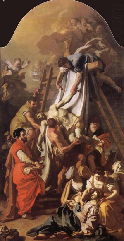 Francesco Solimena Descent from the Cross china oil painting image